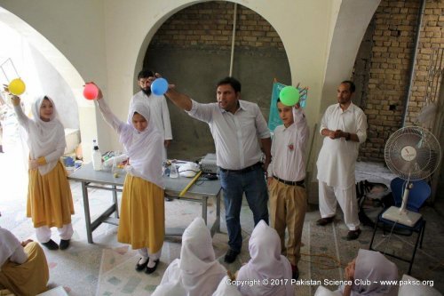 Science show GOVT girls school quetta