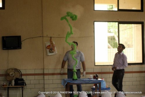 Science show at  Shaikhupura