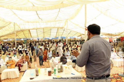 Fun Science Show conducted in Thar mithi
