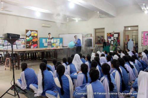 Fun Science Show at SMB Fatima Jinnah GOVT School