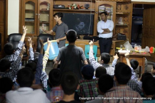 Fun Science Show Orphanage house Islamabad 